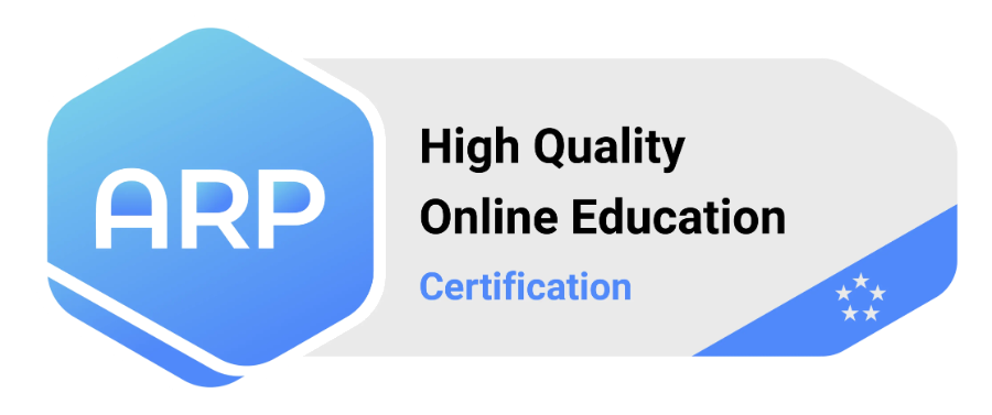 Certificación de calidad ARP High Quality Online Education