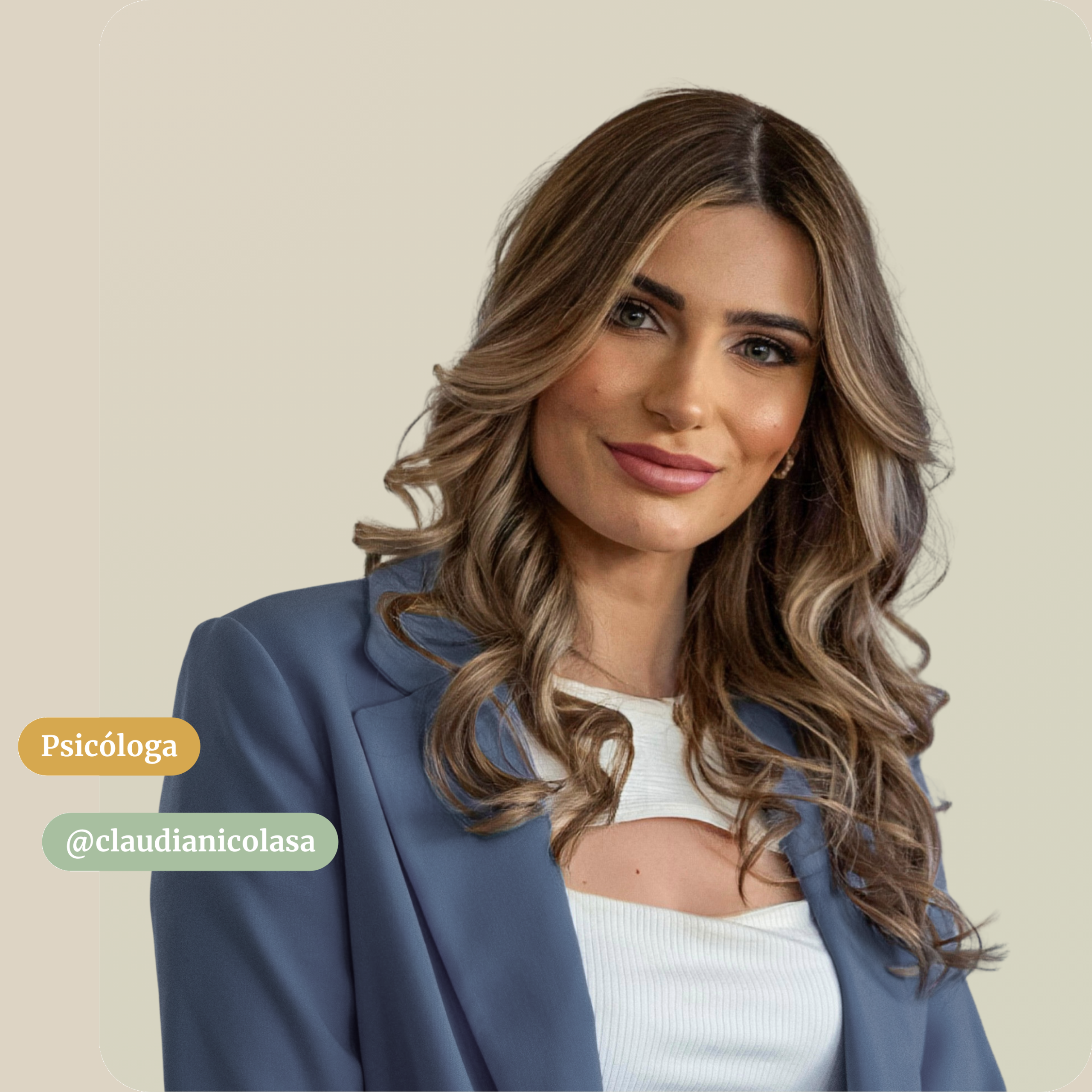 Claudia Nicolasa, psicóloga y fundadora de Mindhunt Academy