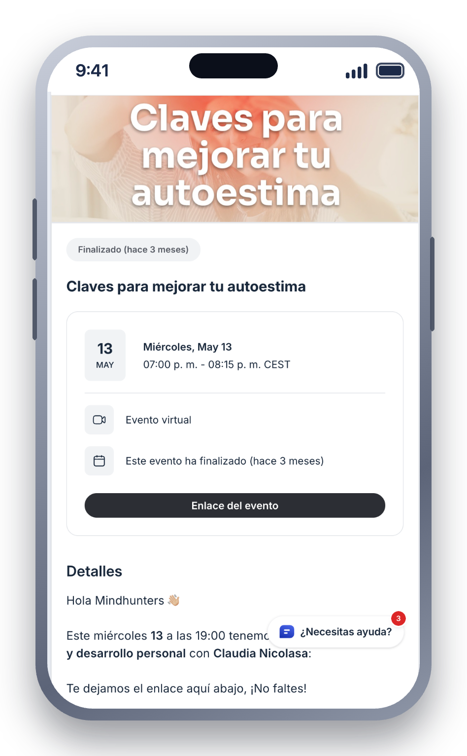 La academia en el móvil: clase en directo de Mindhunt Academy